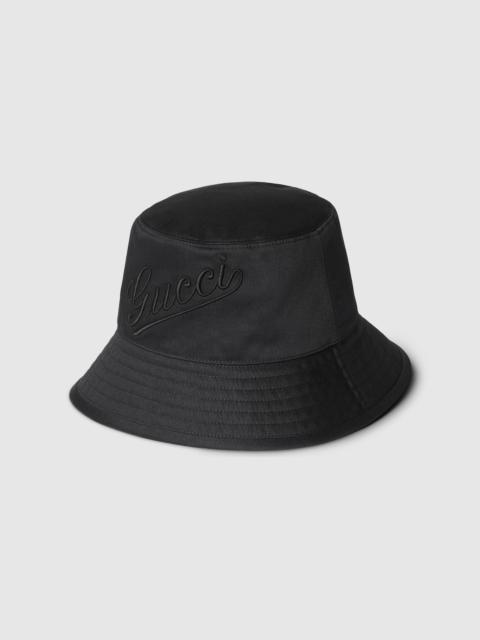 GUCCI Cotton bucket hat