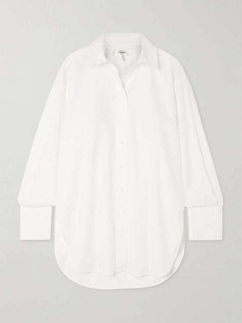 FRAME Organic cotton-poplin shirt White