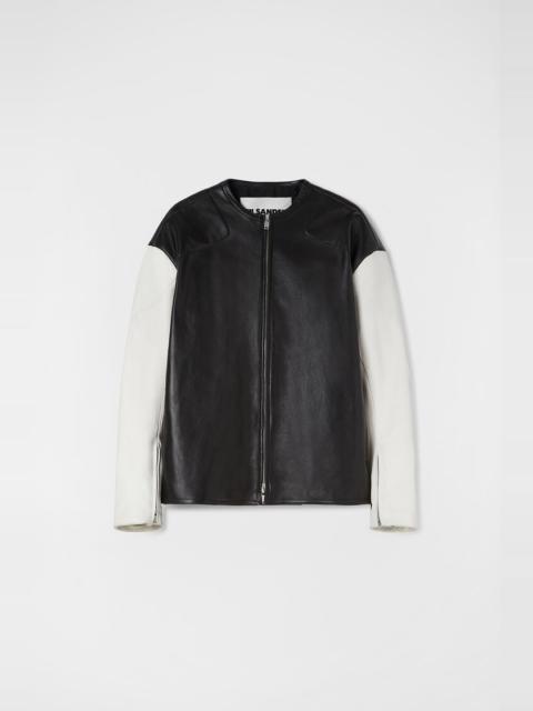 Jil Sander Leather Biker Jacket