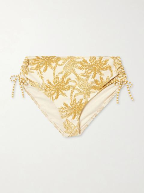 ERES Voyageuse printed bikini briefs Yellow
