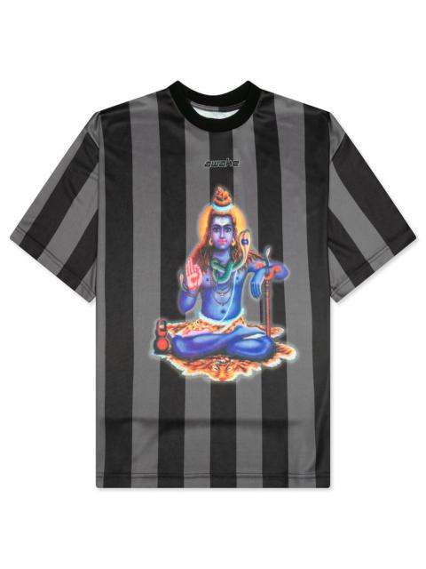 AWAKE NY SOCCER JERSEY S/S TOP - BLACK