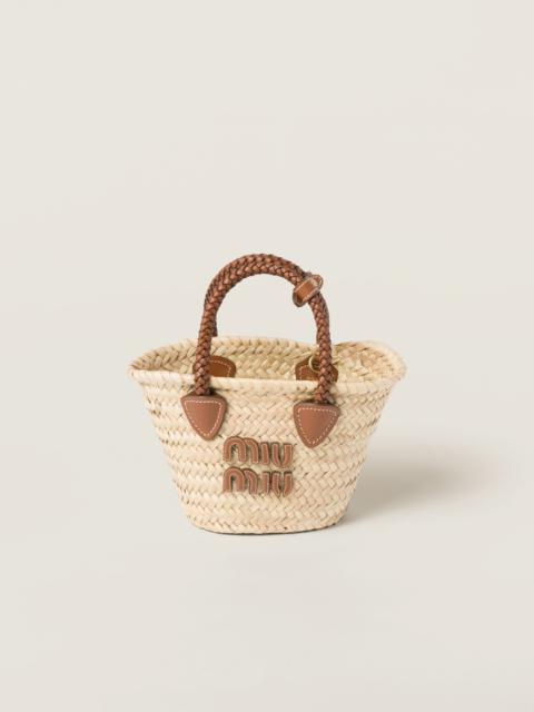 Miu Miu Woven fabric handbag