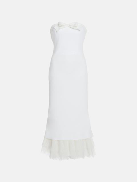 Alessandra Rich ENVERS BUSTIER DRESS