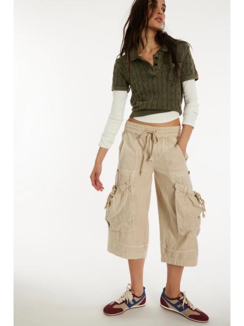 FREE PEOPLE We The Free Ashton Crop Pull-On Cargo Pants