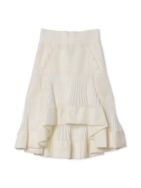 sacai Nylon Twill Skirt