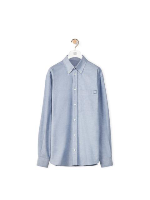 Loewe Chest pocket Oxford shirt in cotton