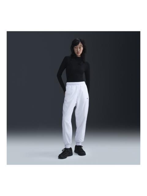 Nike (WMNS) Nike Sportswear Classic Wovens UV Mid-Rise Loose Joggers Asia Sizing 'White' FV7661-100