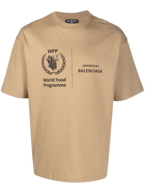 BALENCIAGA logo-print T-shirt