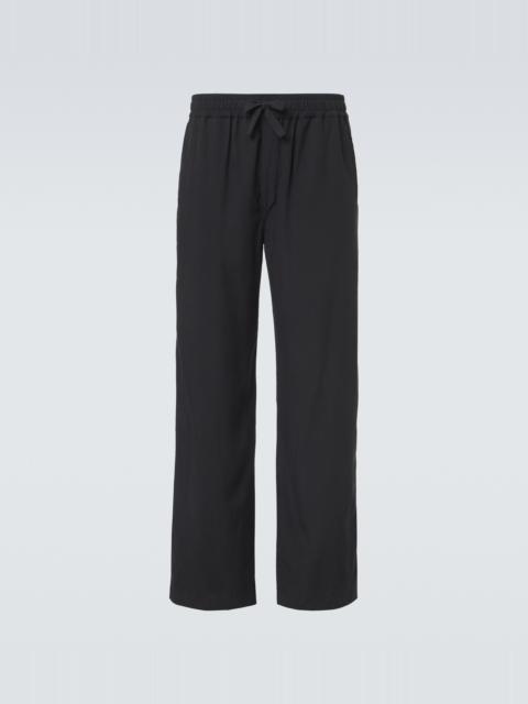 SAMAN AMEL Alio silk pants