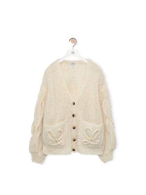 Loewe Anagram cardigan in mohair