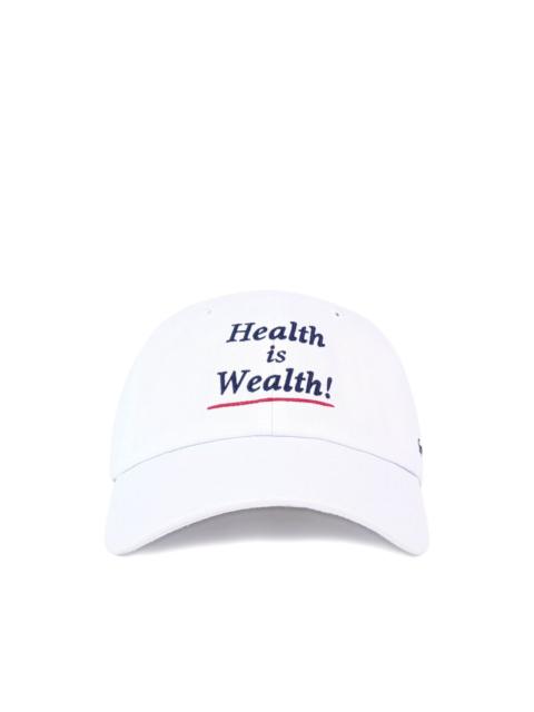 Sporty & Rich embroidered baseball cap hat