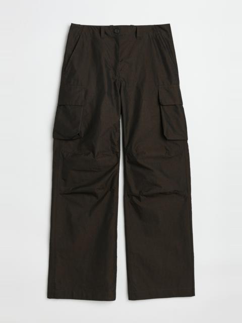 Our Legacy Peak Trouser Black High Twist Solaro