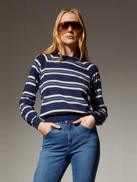 SPRWMN CASHMERE RAGLAN SWEATER