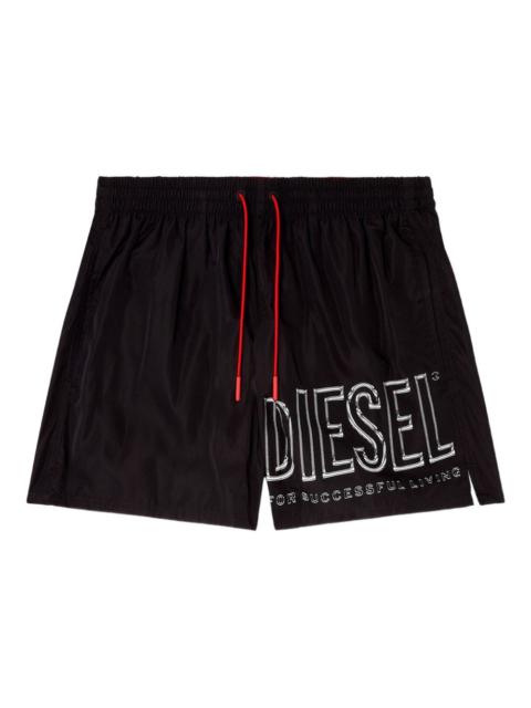 Diesel Soccer-41-D-Core logo swim shorts