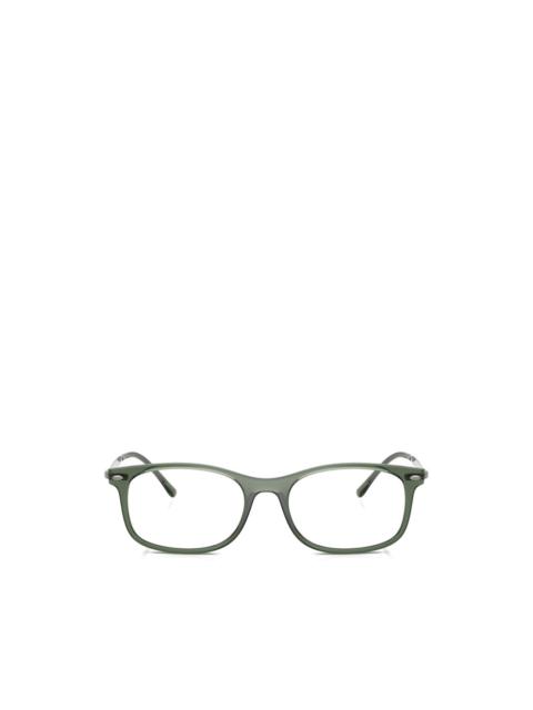 Ray-Ban rectangle-frame glasses