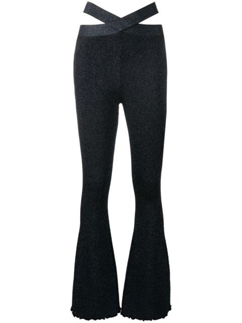3.1 Phillip Lim cut out-detail wide-leg trousers