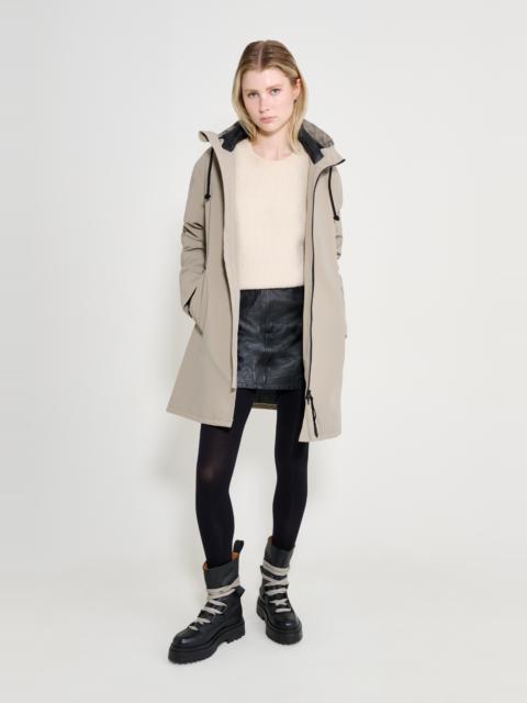 Stutterheim Mosebacke Matte Winter Coat Potato