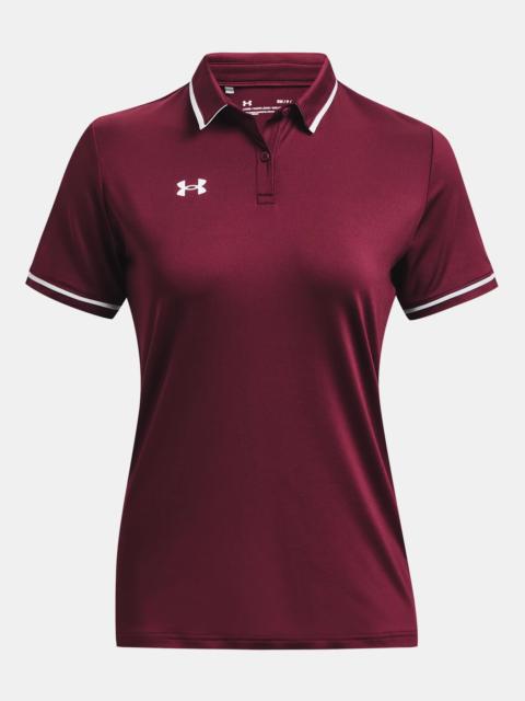 Under Armour Women's UA Team Tipped Polo