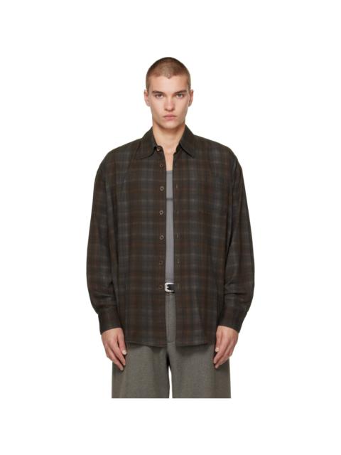 Our Legacy Brown Borrowed Shirt