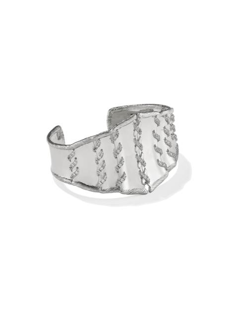 KENDRA SCOTT Dolly Parton x Kendra Scott Laced Silver Cuff Bracelet