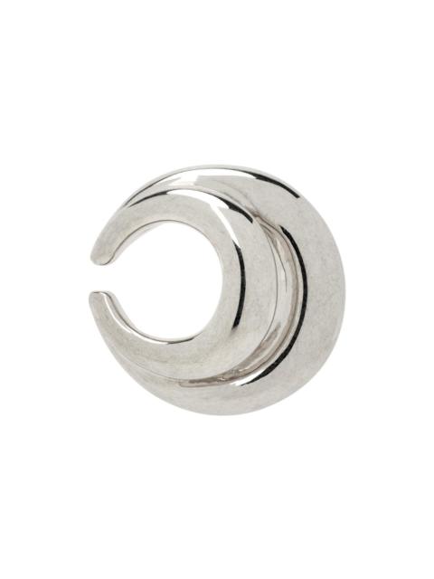PANCONESI Silver Blow Up Ear Cuff