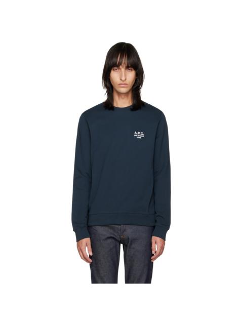 A.P.C. Navy Rider Sweatshirt