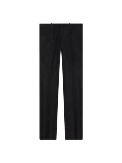 Off-White BUCKLE DRY WOOL SLIM PANT - BLACK/NO COLOR