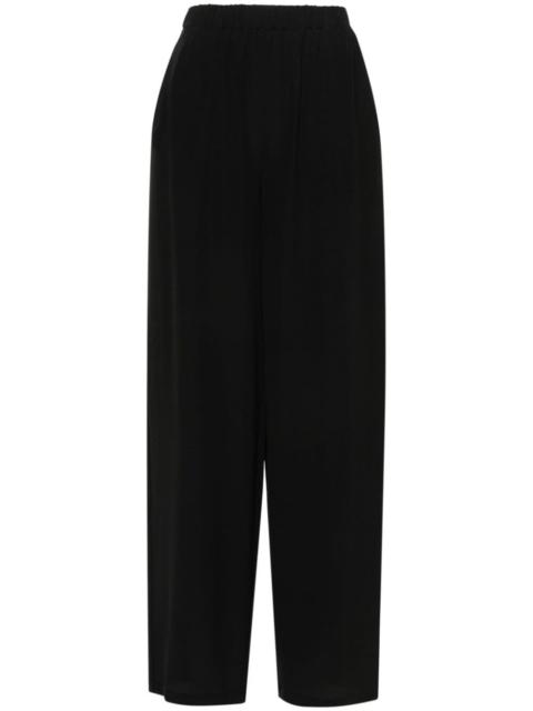 Max Mara Zigano silk palazzo pants