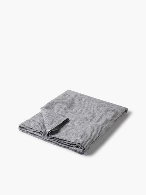 FRESCOBOL CARIOCA THIN STRIPE LINEN BEACH TOWEL