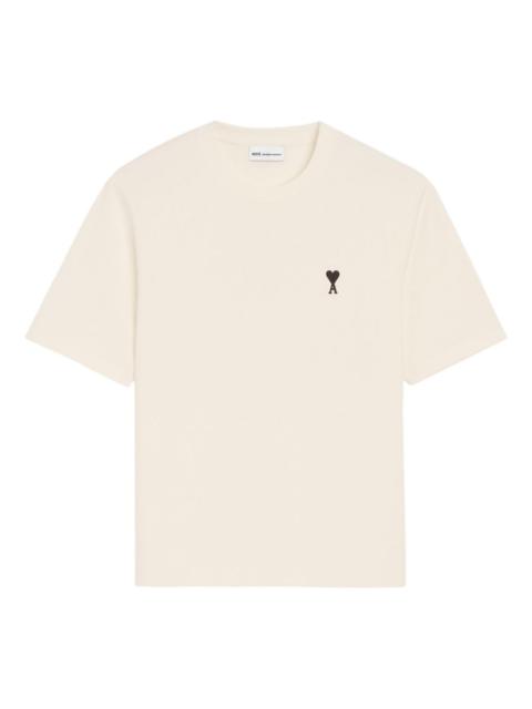 AMI Paris logo-detail T-shirt