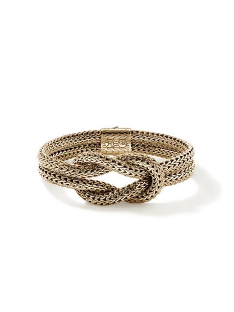 Love Knot Bracelet, Gold, 13MM