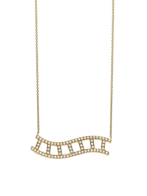 SOPHIE BILLE BRAHE Women's Échelle Ocean 18K Yellow Gold & Diamond Necklace - Gold