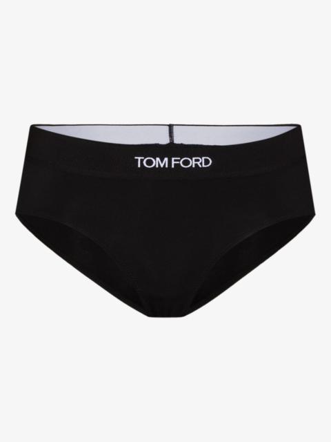 TOM FORD logo waistband briefs
