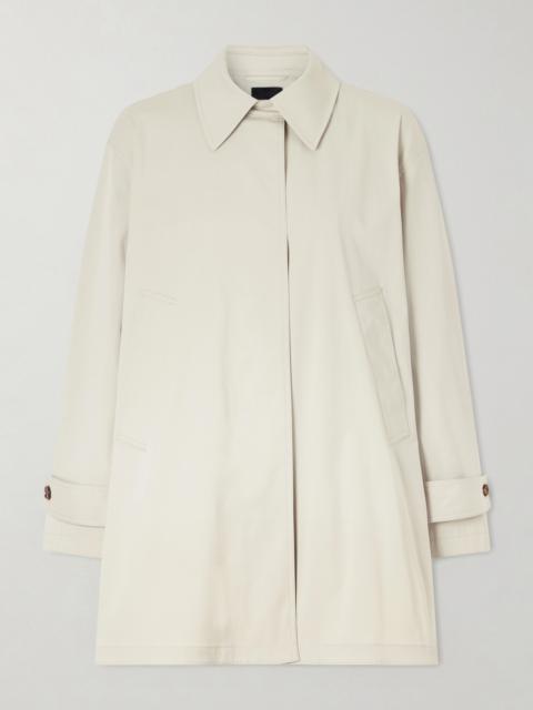 Theory Cotton-blend Gabardine Trench Coat