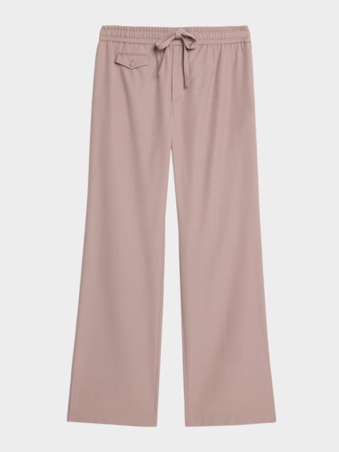 Dolce & Gabbana Men's Wool Straight-Leg Trousers