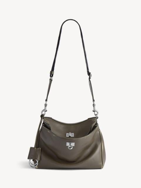 BALENCIAGA Men's Rodeo Small Messenger Bag in Khaki