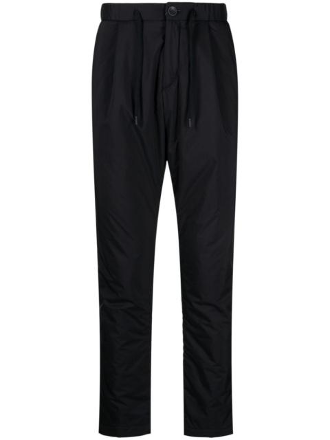 Herno elasticated-waist tapered trousers