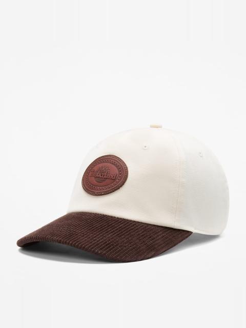 Timberland Men's Canvas and Cord Baseball Cap