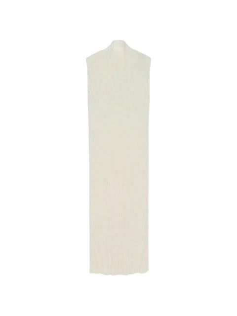 Helmut Lang pleated dress