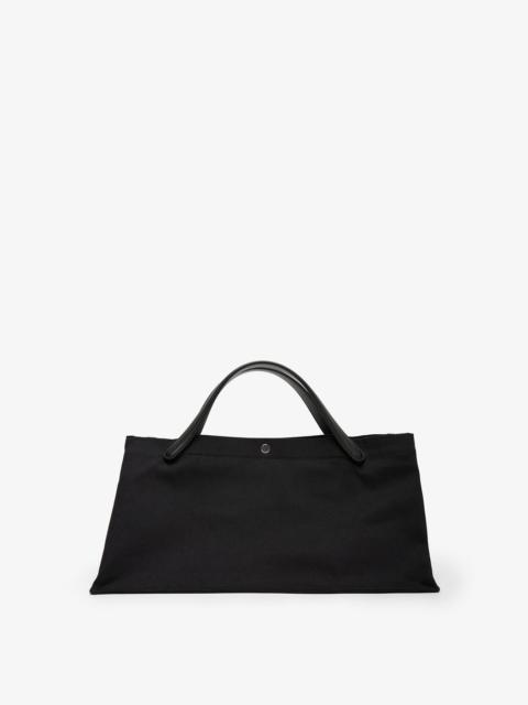 The Row Idaho black canvas bag