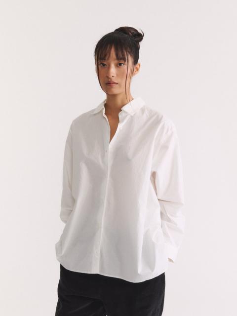 CASEY/CASEY NAOMI SHIRT - L COT - WHITE