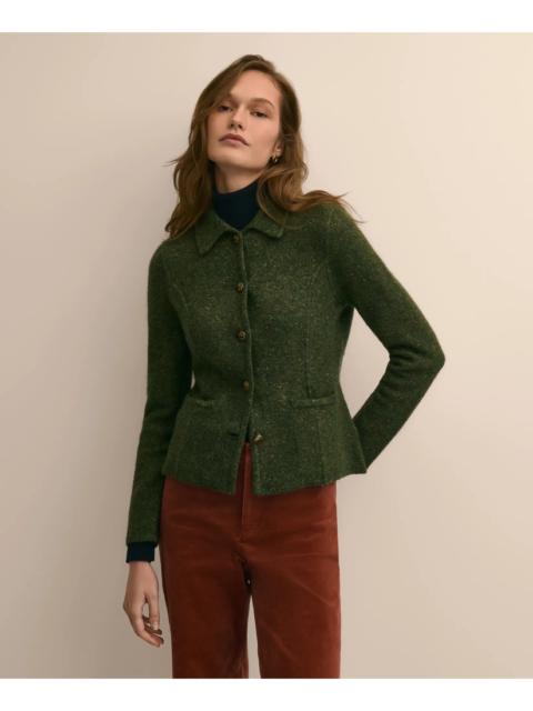Brooks Brothers Boiled Wool Blend Jacket
