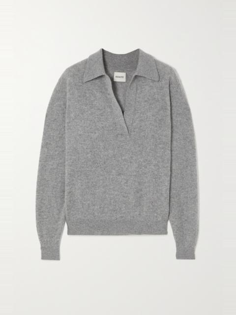 KHAITE Jo cashmere-blend sweater