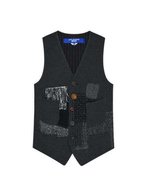 Junya Watanabe MAN Patchwork Knit Vest