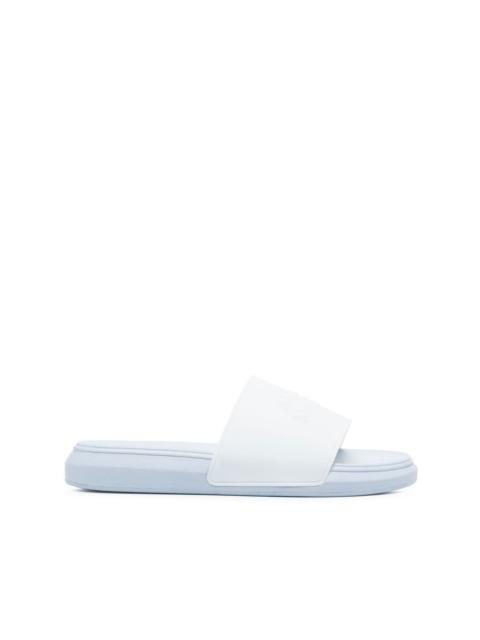 Alexander McQueen single-strap flat slides