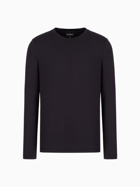 Silk/cotton blend jumper