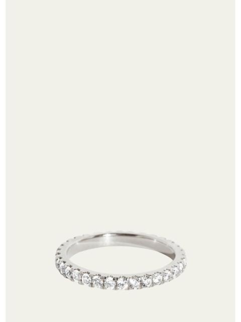 VRAI The Infinity 18K White Gold Lab Grown Diamond Band, 0.37tcw