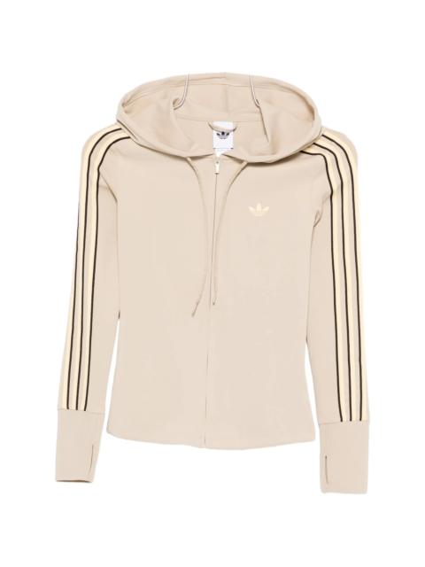 adidas Adidas Striped Hooded Hoodie