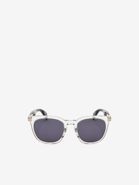 rag & bone tortoiseshell-effect square-frame sunglasses