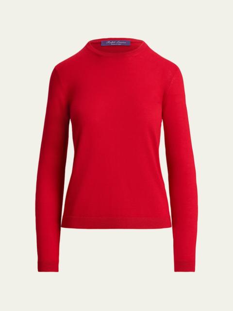 Ralph Lauren Cashmere Jersey Crewneck Sweater